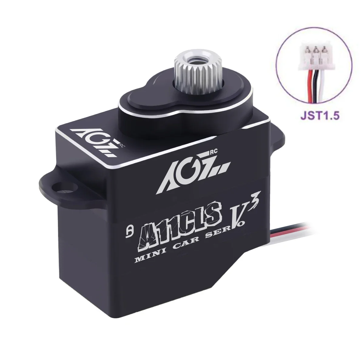AGFRC A11CLS V3 – микро цифровой серво 1.4KG coreless, программируемый для Mini Z 1/28–1/18 AGFRC A11CLS V3 – микро цифровой серво 1.4KG coreless, программируемый для Mini Z 1/28–1/18