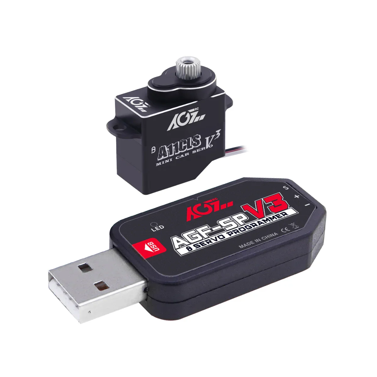 AGFRC A11CLS V3 – микро цифровой серво 1.4KG coreless, программируемый для Mini Z 1/28–1/18 AGFRC A11CLS V3 – микро цифровой серво 1.4KG coreless, программируемый для Mini Z 1/28–1/18