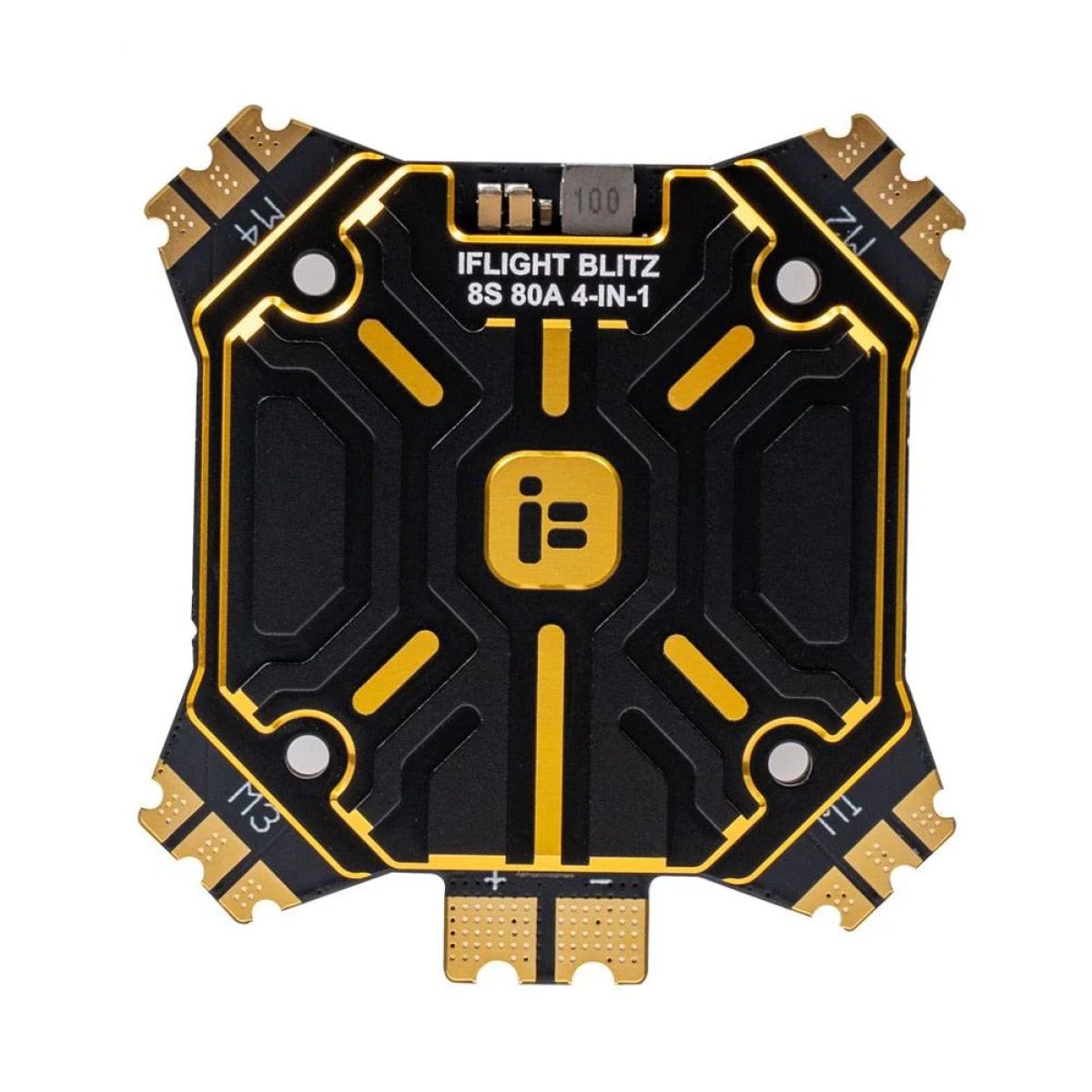 iFlight BLITZ E80 4-в-1 80A Pro ESC (G2) с креплением 35x35мм для FPV iFlight BLITZ E80 4-в-1 80A Pro ESC (G2) с креплением 35x35мм для FPV