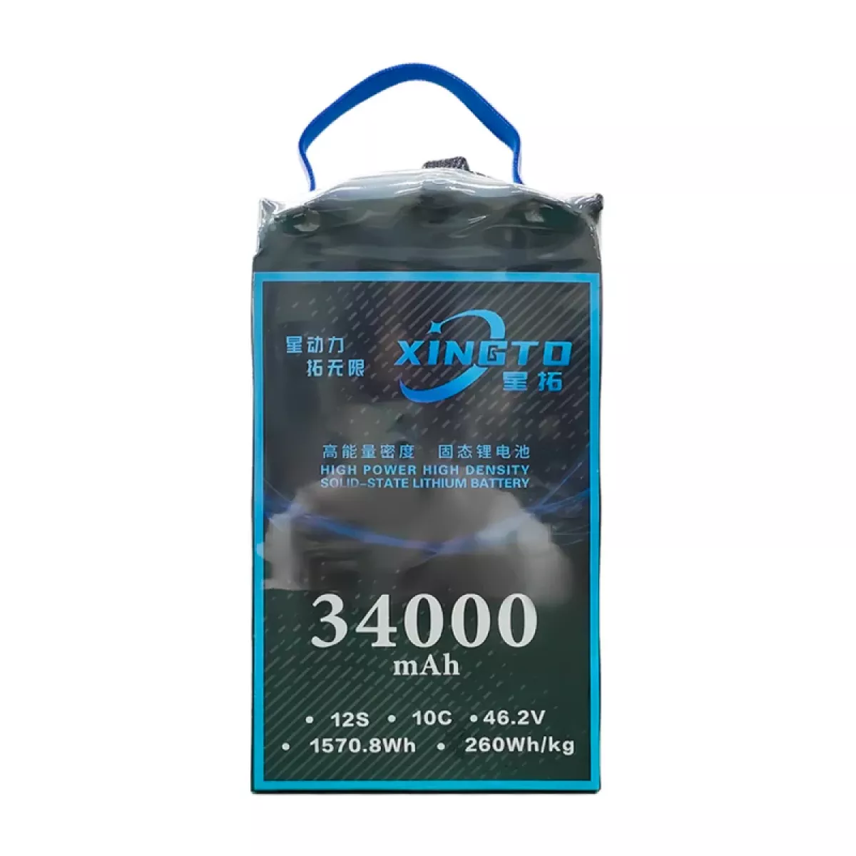 XINGTO 12S 46.2В 34000мАч 10C LiPo – высокоплотный полутвёрдый литиевый аккумулятор для БПЛА XINGTO 12S 46.2В 34000мАч 10C LiPo – высокоплотный полутвёрдый литиевый аккумулятор для БПЛА