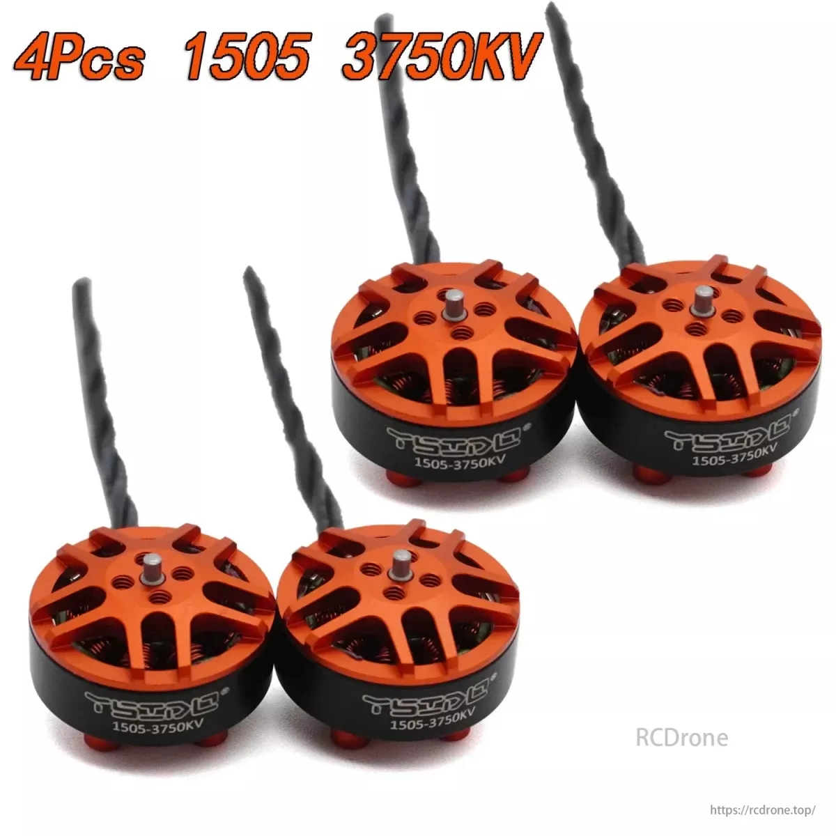 Набор бесщеточных моторов YSIDO 1505 2650KV/3750KV 3-6S для Cinewhoop FPV дронов 2.5–3.5" (4 шт) Набор бесщеточных моторов YSIDO 1505 2650KV/3750KV 3-6S для Cinewhoop FPV дронов 2.5–3.5" (4 шт)