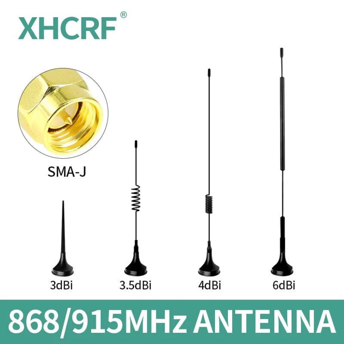 Дальнобойная магнитная антенна LoRa 868/915 МГц Wi-Fi для интернета, антенна G900 900М Дальнобойная магнитная антенна LoRa 868/915 МГц Wi-Fi для интернета, антенна G900 900М