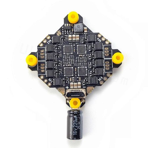 Контроллер DarwinFPV ExpressLRS 2.4ГГц F411 1–3S AIO Whoop Betaflight F4 15A OSD BEC 4в1 ESC