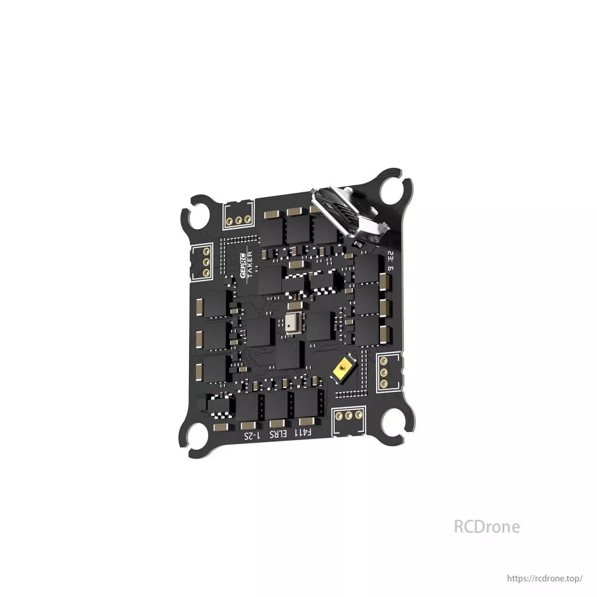 Полётный контроллер GEPRC TAKER F411-12A-E AIO 25.5x25.5мм ELRS 2.4G 12A ESC 4.2г для Whoop/Toothpick FPV Полётный контроллер GEPRC TAKER F411-12A-E AIO 25.5x25.5мм ELRS 2.4G 12A ESC 4.2г для Whoop/Toothpick FPV
