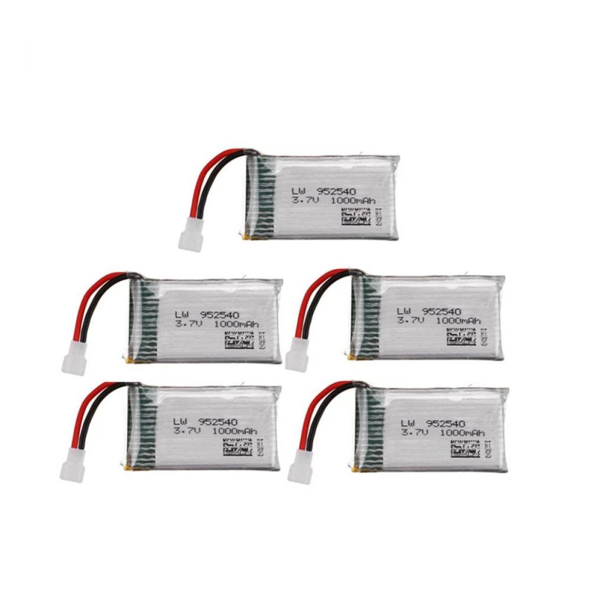 Улучшенный LiPo аккумулятор 3.7В 1000мАч 25C 952540 для Syma X5, X5C, X5S, V931, CX-30 квадрокоптер Улучшенный LiPo аккумулятор 3.7В 1000мАч 25C 952540 для Syma X5, X5C, X5S, V931, CX-30 квадрокоптер