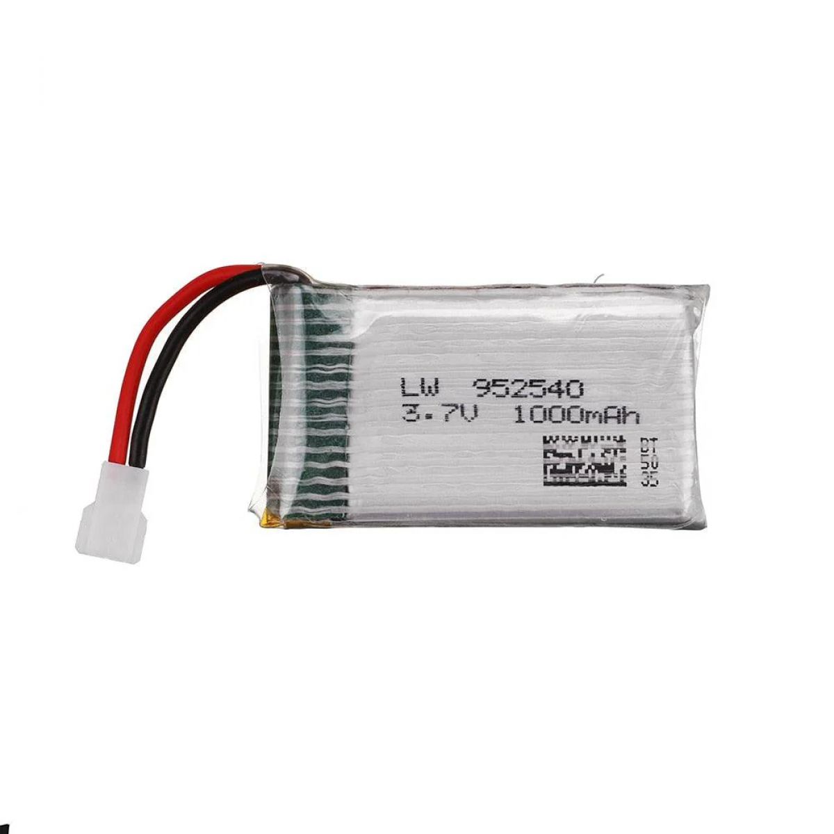 Улучшенный LiPo аккумулятор 3.7В 1000мАч 25C 952540 для Syma X5, X5C, X5S, V931, CX-30 квадрокоптер Улучшенный LiPo аккумулятор 3.7В 1000мАч 25C 952540 для Syma X5, X5C, X5S, V931, CX-30 квадрокоптер
