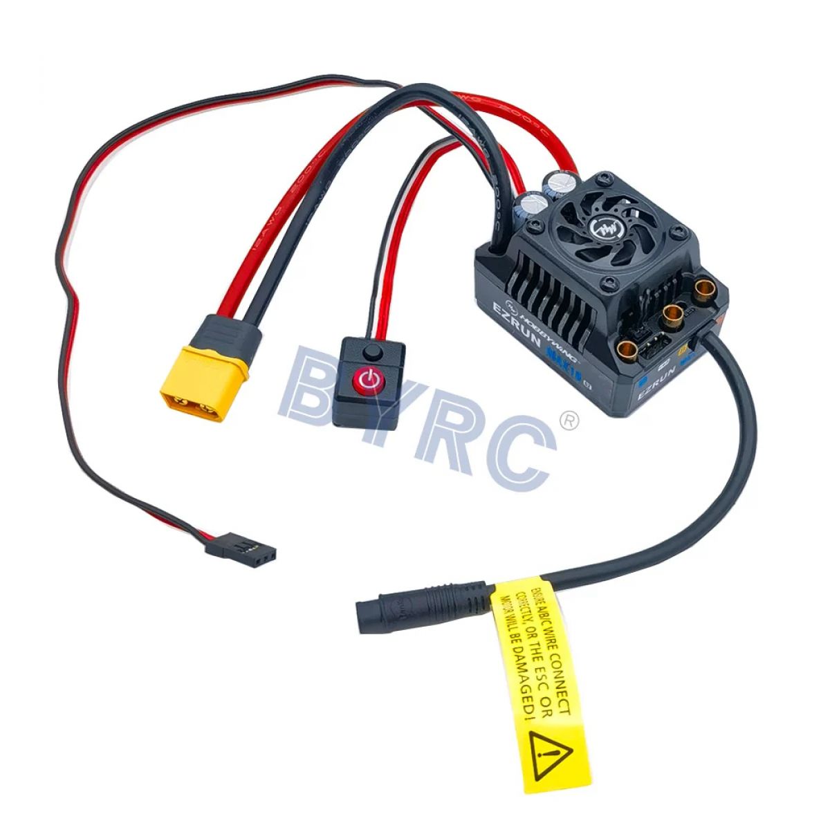 Бесколлекторный ESC HobbyWing EZRUN MAX10 G2 80A с мотором 3652 SD G3 5400/4100/3300KV для 1/10 RC Бесколлекторный ESC HobbyWing EZRUN MAX10 G2 80A с мотором 3652 SD G3 5400/4100/3300KV для 1/10 RC