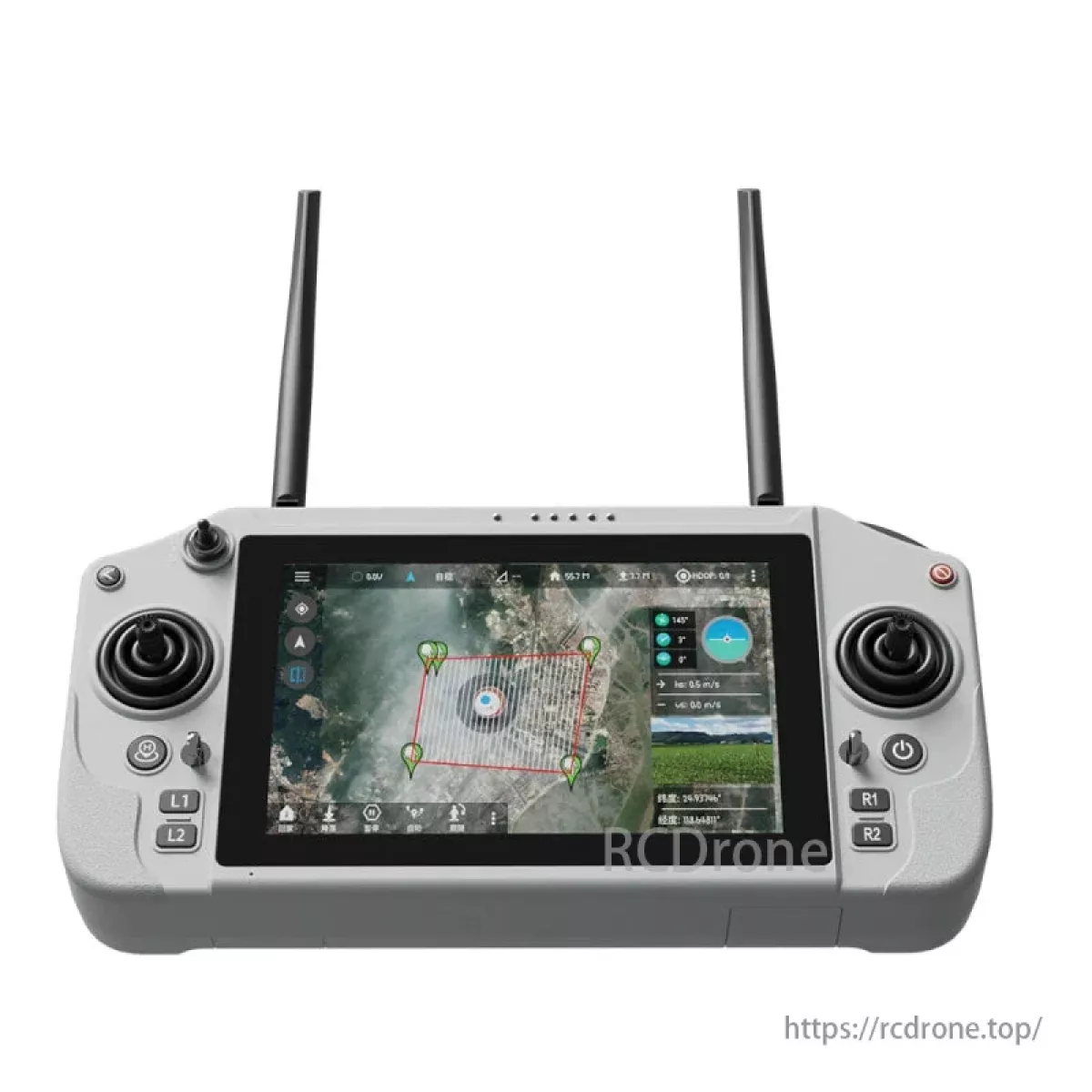 Skydroid G20 — Двухдиапазонный 2.4G/5.8G пульт ДУ 30 км с приёмником GR01 для промышленных дронов Skydroid G20 — Двухдиапазонный 2.4G/5.8G пульт ДУ 30 км с приёмником GR01 для промышленных дронов