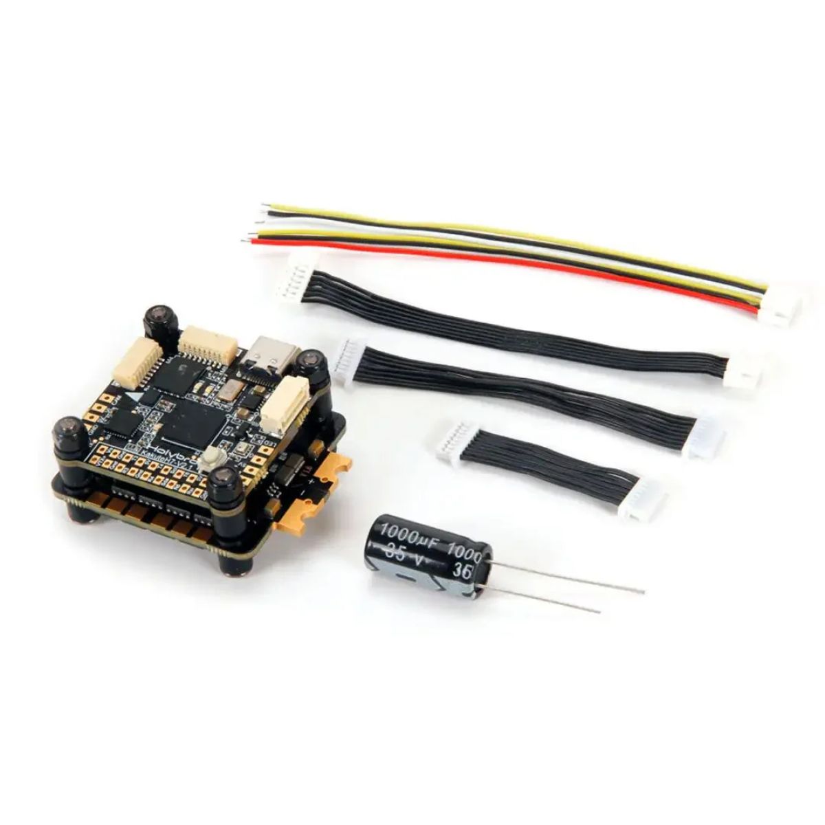 Контроллер HolyBro Kakute H7 V1.3 FPV: MPU6000, 4в1 ESC 50А/65А, Atlatl HV V2 800мВт Контроллер HolyBro Kakute H7 V1.3 FPV: MPU6000, 4в1 ESC 50А/65А, Atlatl HV V2 800мВт