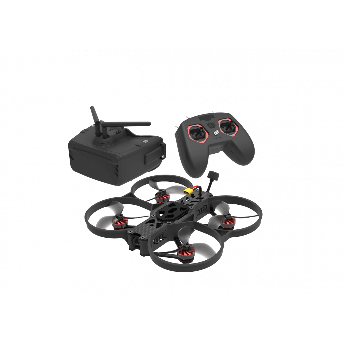 ATOMRC Seagull RTF – микро FPV гоночный квадрокоптер 3.5" 4S, пульт T8 LITE, очки Skyzone Cobra LITE ATOMRC Seagull RTF – микро FPV гоночный квадрокоптер 3.5" 4S, пульт T8 LITE, очки Skyzone Cobra LITE