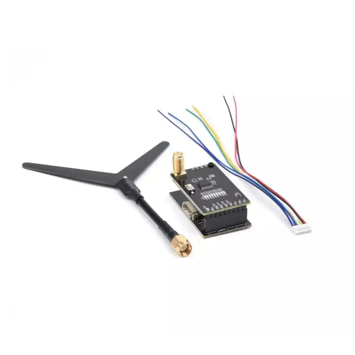 Передатчик и приёмник видеосигнала Matek 1.2G/1.3G 800mW 9CH для FPV дронов и моделей Передатчик и приёмник видеосигнала Matek 1.2G/1.3G 800mW 9CH для FPV дронов и моделей