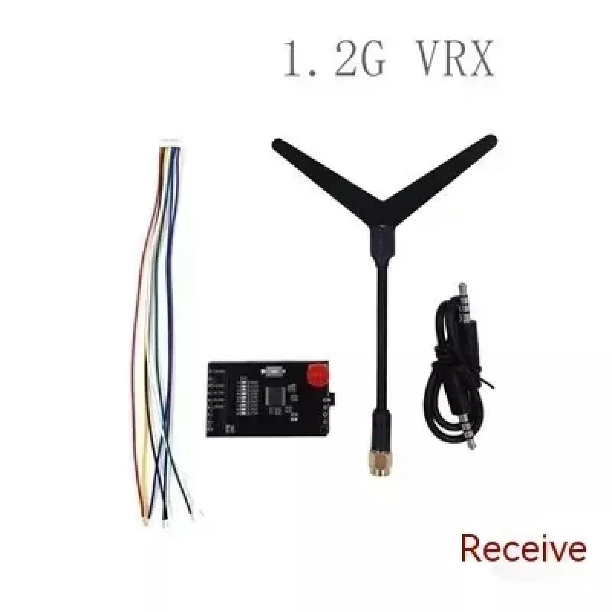 Передатчик и приёмник видеосигнала Matek 1.2G/1.3G 800mW 9CH для FPV дронов и моделей Передатчик и приёмник видеосигнала Matek 1.2G/1.3G 800mW 9CH для FPV дронов и моделей