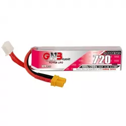 Набор 5 шт. GAONENG GNB 1S-6S 720mAh 200C HV LiPo аккумуляторов для FPV дрона