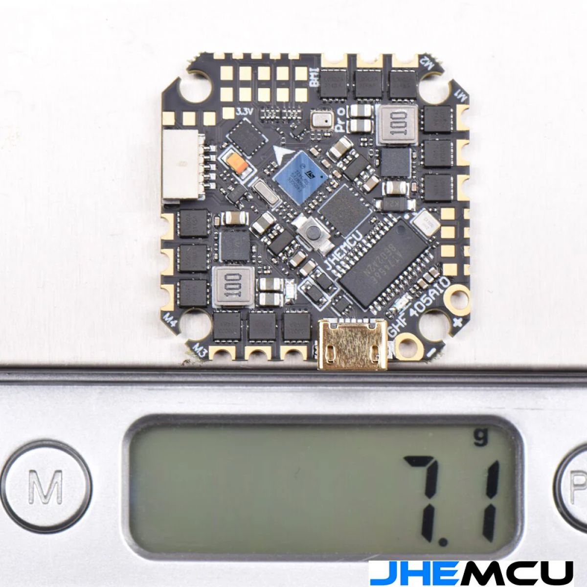 JHEMCU GHF405AIO-ICM 40A F405 Baro контроллер + 4в1 ESC 40A BLHELIS 3-6S для FPV Toothpick 25.5x25.5мм JHEMCU GHF405AIO-ICM 40A F405 Baro контроллер + 4в1 ESC 40A BLHELIS 3-6S для FPV Toothpick 25.5x25.5мм