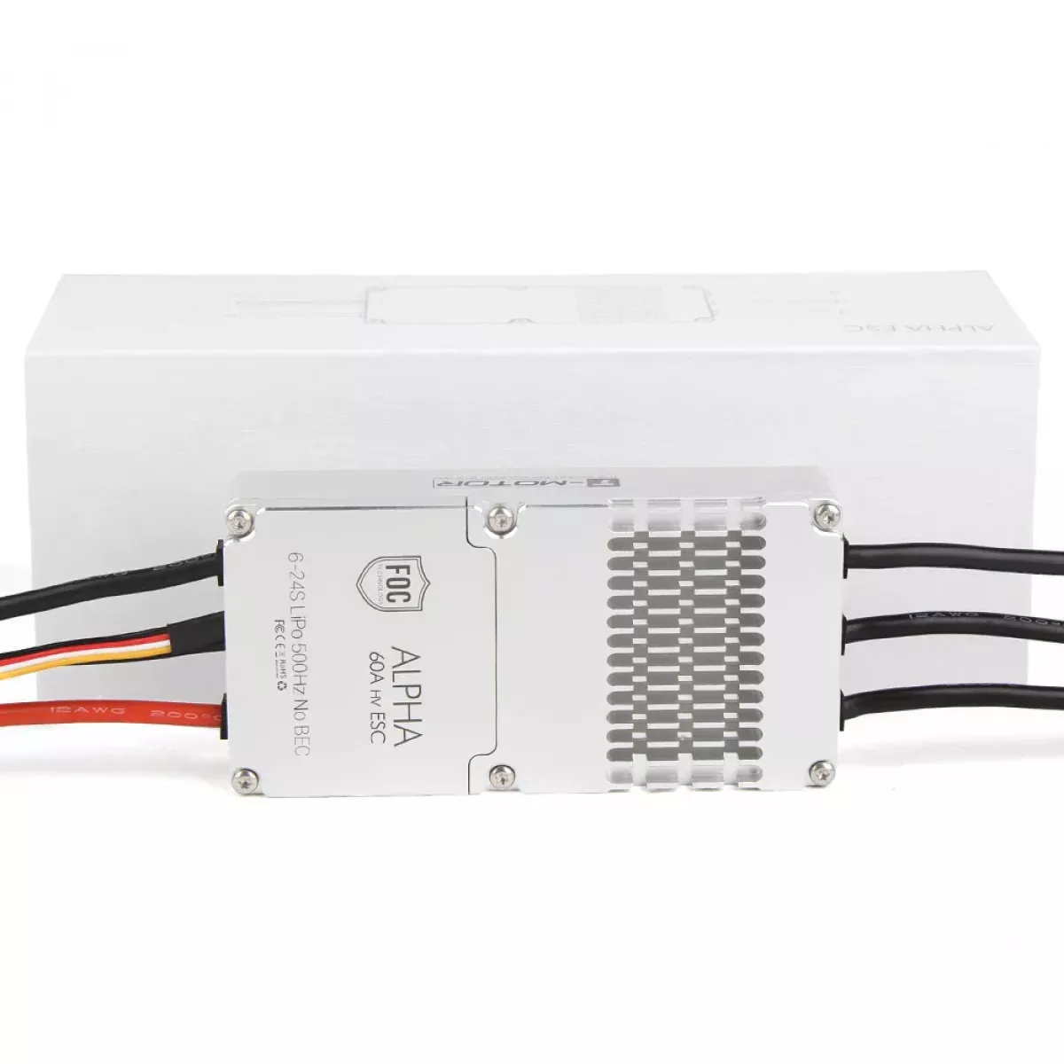 T-motor ALPHA 60A 24S FOC ESC — регулятор скорости для мультикоптеров с бесщеточным двигателем U12II/U13II T-motor ALPHA 60A 24S FOC ESC — регулятор скорости для мультикоптеров с бесщеточным двигателем U12II/U13II