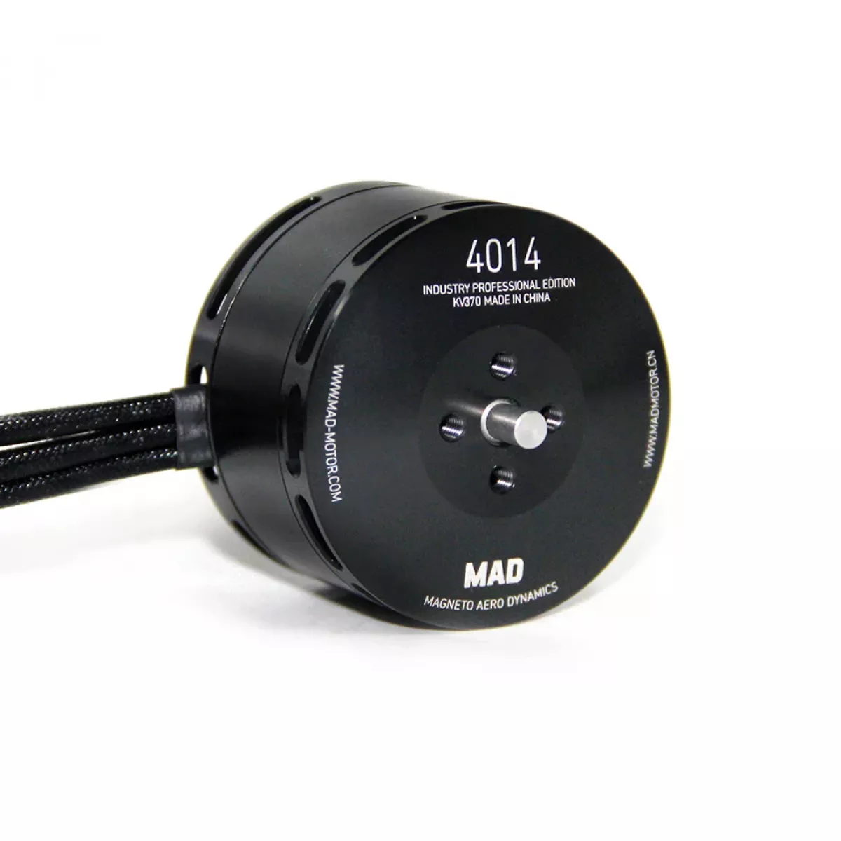 Бесколлекторный мотор MAD 4014 IPE KV370/400/450 для квадрокоптеров 4–8 кг, 6S, привязной Бесколлекторный мотор MAD 4014 IPE KV370/400/450 для квадрокоптеров 4–8 кг, 6S, привязной