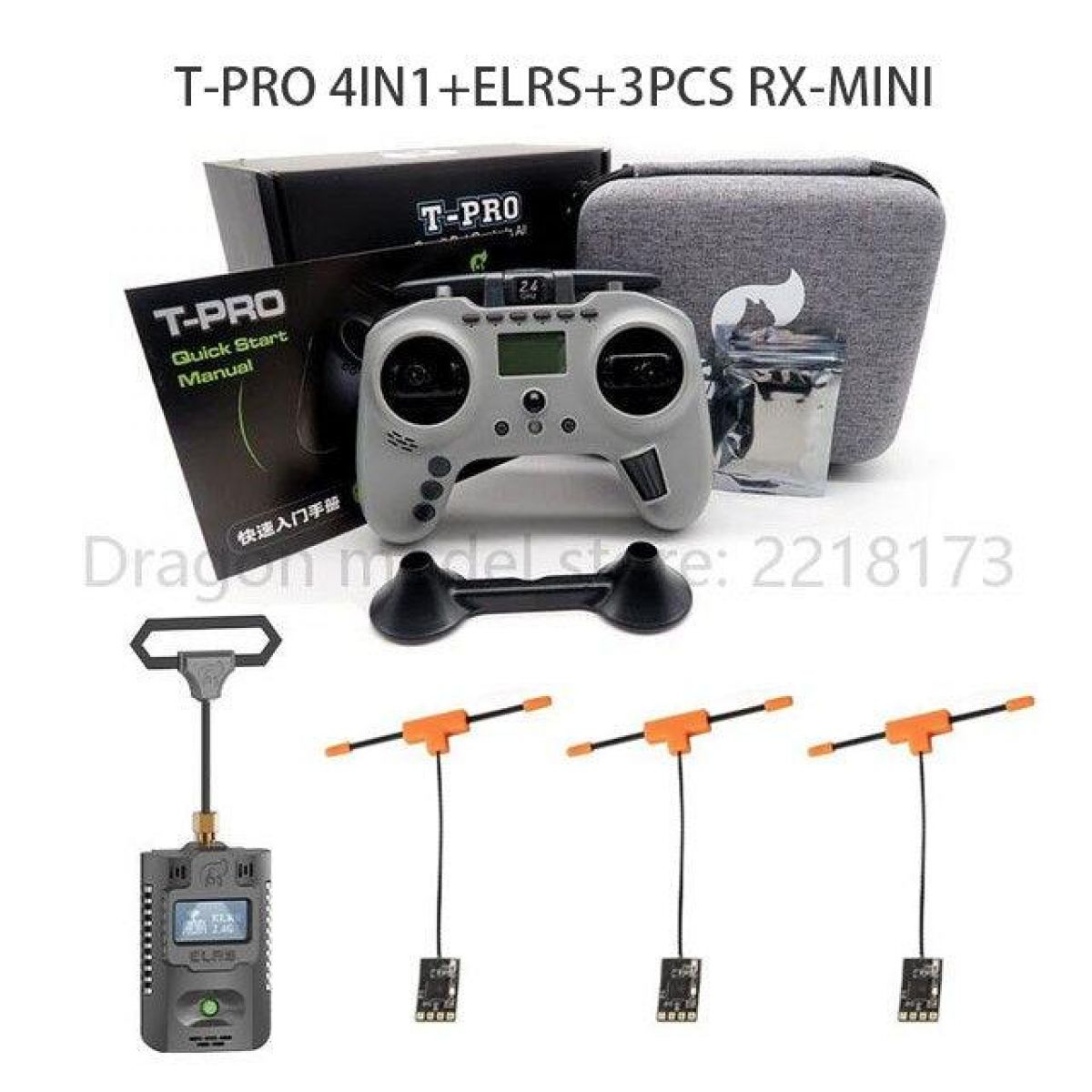 Радиопередатчик Jumper T Pro ELRS 2.4G 1000mW, датчики Холла, EdgeTX/OpenTX, JP4IN1 Радиопередатчик Jumper T Pro ELRS 2.4G 1000mW, датчики Холла, EdgeTX/OpenTX, JP4IN1