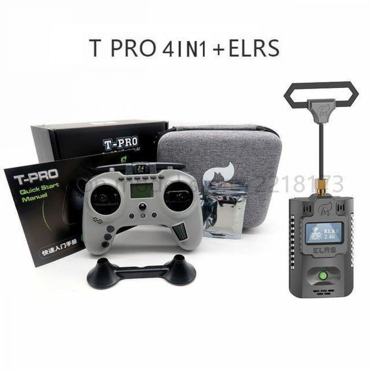 Радиопередатчик Jumper T Pro ELRS 2.4G 1000mW, датчики Холла, EdgeTX/OpenTX, JP4IN1 Радиопередатчик Jumper T Pro ELRS 2.4G 1000mW, датчики Холла, EdgeTX/OpenTX, JP4IN1