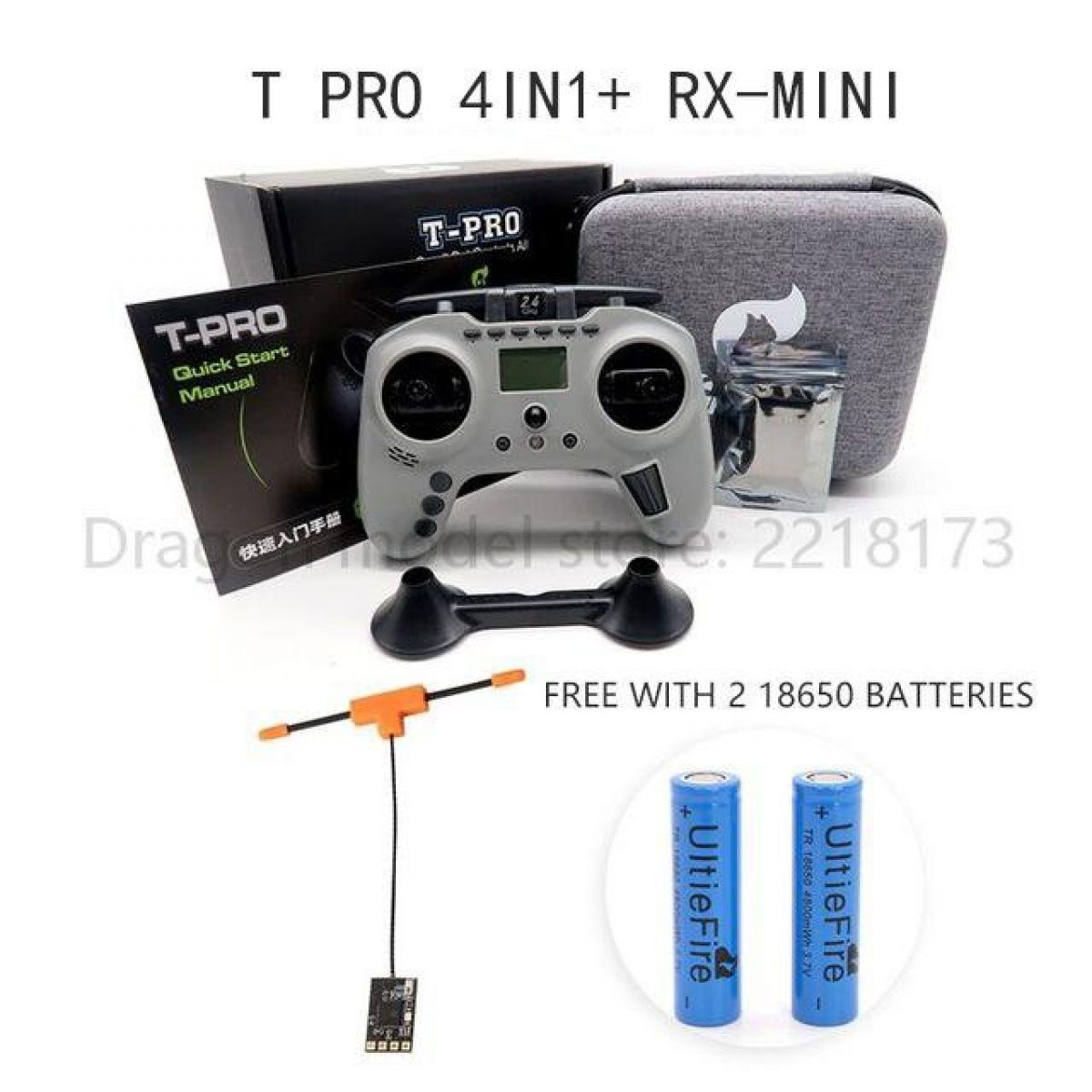 Радиопередатчик Jumper T Pro ELRS 2.4G 1000mW, датчики Холла, EdgeTX/OpenTX, JP4IN1 Радиопередатчик Jumper T Pro ELRS 2.4G 1000mW, датчики Холла, EdgeTX/OpenTX, JP4IN1