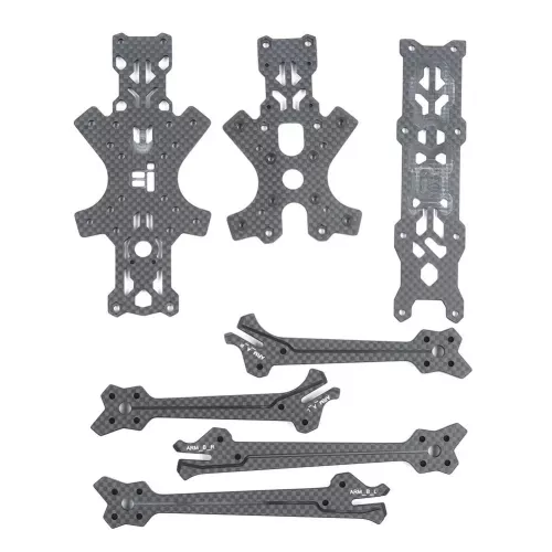 iFlight Nazgul Evoque F5 F5X/F5D — Запасные части: боковые/верхние/нижние пластины, лучи, винты