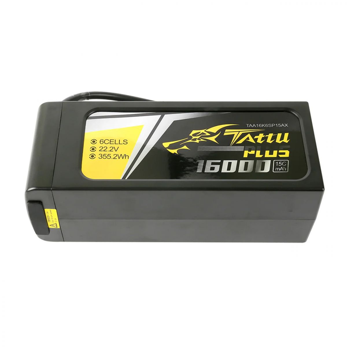 Аккумулятор Tattu Plus 16000mAh 6S 15C 22.2V LiPo с разъёмами AS150+XT150 (новая версия) Аккумулятор Tattu Plus 16000mAh 6S 15C 22.2V LiPo с разъёмами AS150+XT150 (новая версия)