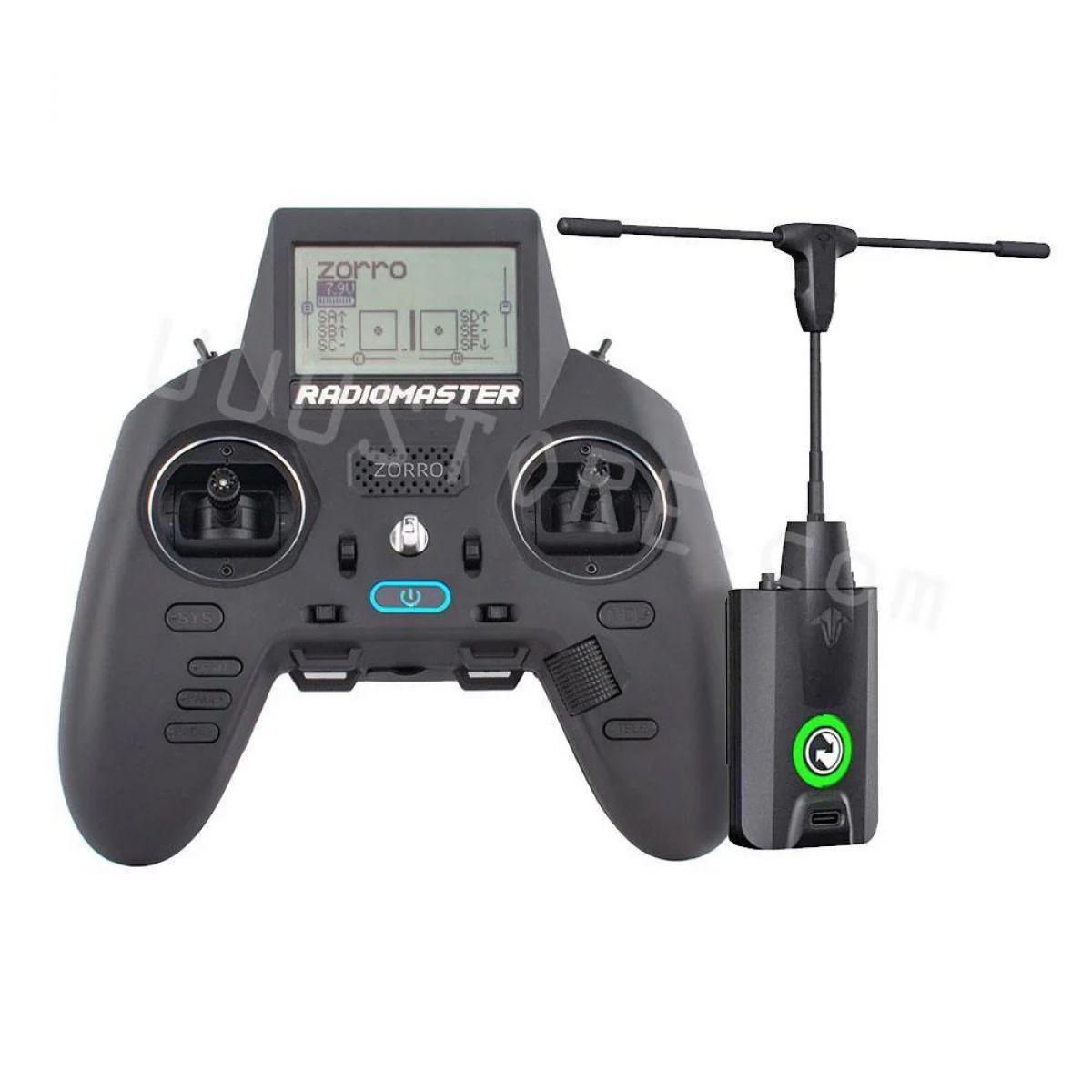 Передатчик RadioMaster ZORRO 2.4ГГц 16CH CC2500/4in1/ELRS Hall ЖК OpenTX Mode2 для FPV дрона Передатчик RadioMaster ZORRO 2.4ГГц 16CH CC2500/4in1/ELRS Hall ЖК OpenTX Mode2 для FPV дрона