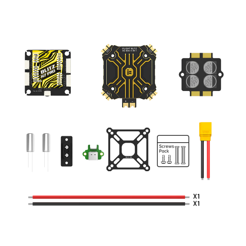 Комплект iFlight BLITZ H7 Pro FC & E80 4-в-1 80A ESC (6S-12S, CNC крышка, поддержка ArduPilot/BF/INAV)