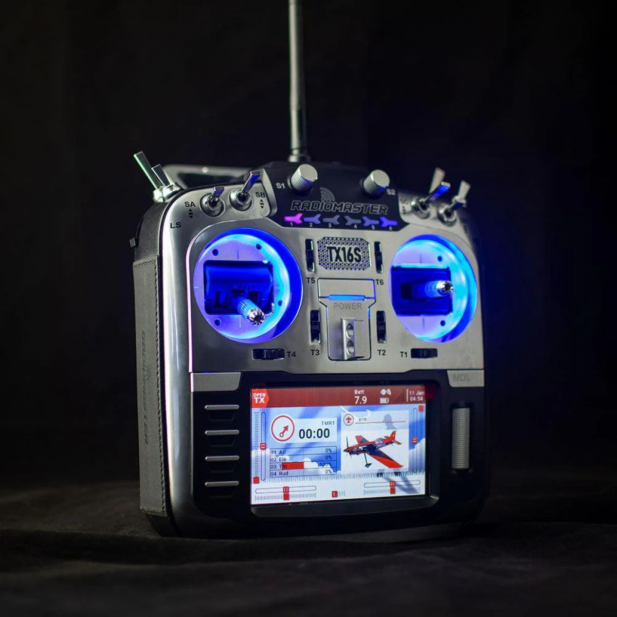 Модуль подсветки стиков LED для RadioMaster TX16s, легкая установка, комплект Plug&Play Модуль подсветки стиков LED для RadioMaster TX16s, легкая установка, комплект Plug&Play