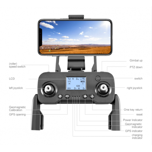 Пульт дистанционного управления для дрона RG106 Pro/Max