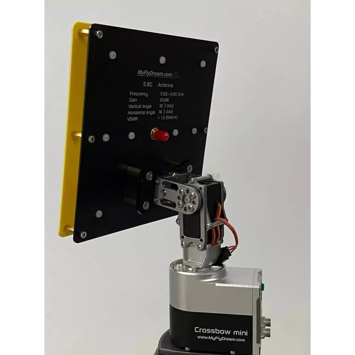 FPV-антенна MyFlyDream MFD 5,8 ГГц 20 дБи с высоким усилением и SMA-J/RP-SMA для дальних полетов FPV-антенна MyFlyDream MFD 5,8 ГГц 20 дБи с высоким усилением и SMA-J/RP-SMA для дальних полетов