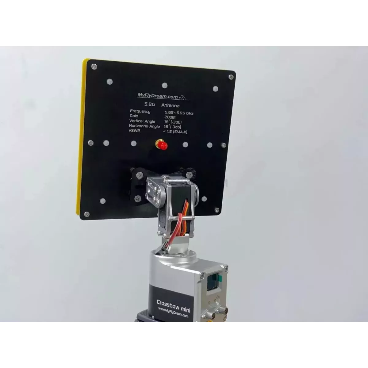 FPV-антенна MyFlyDream MFD 5,8 ГГц 20 дБи с высоким усилением и SMA-J/RP-SMA для дальних полетов FPV-антенна MyFlyDream MFD 5,8 ГГц 20 дБи с высоким усилением и SMA-J/RP-SMA для дальних полетов