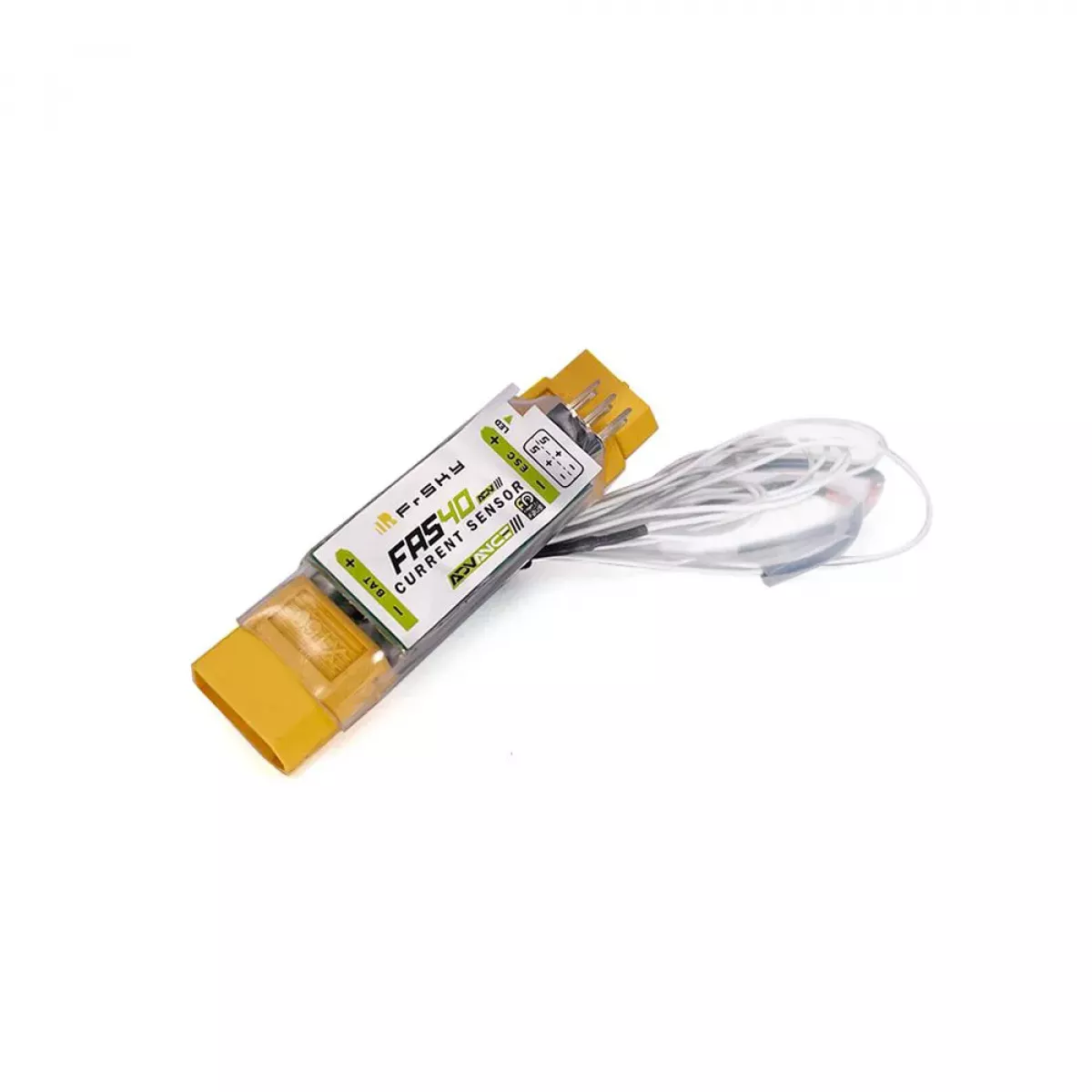 Токовый датчик FrSky FAS40 ADV 40A с поддержкой Smart Port и FBUS Токовый датчик FrSky FAS40 ADV 40A с поддержкой Smart Port и FBUS