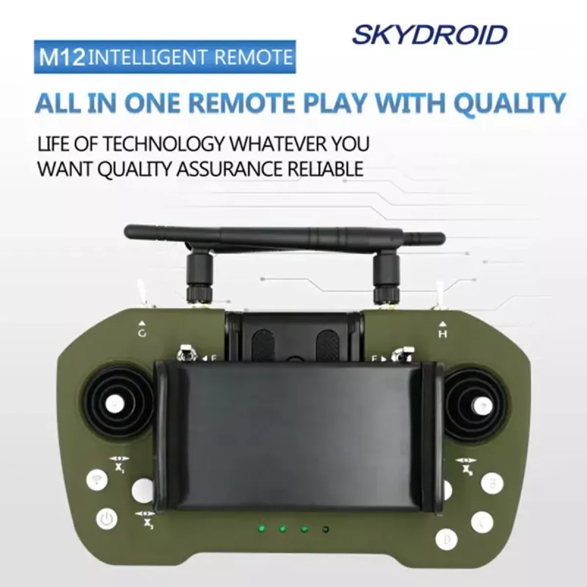 Skydroid M12L — профессиональная цифровая радиосистема UAV дальнего действия 30–60 км Skydroid M12L — профессиональная цифровая радиосистема UAV дальнего действия 30–60 км