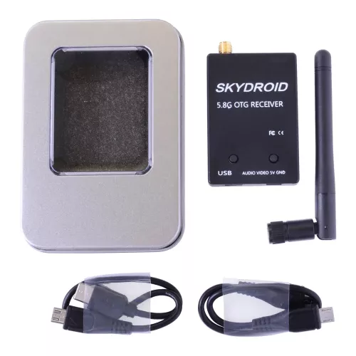 Skydroid UVC OTG 5.8G 150CH FPV приёмник видеосигнала и аудио для Android смартфонов