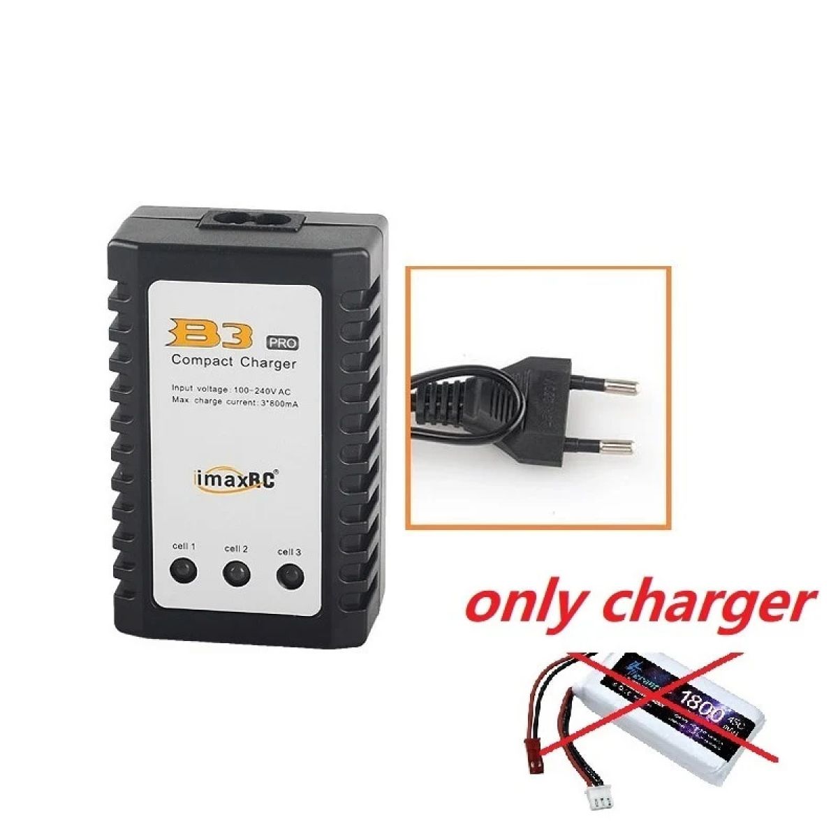 Аккумулятор LiPo 3S 11.1V 2700mAh 45C для квадрокоптера, авто, самолёта, лодки – запасной элемент Аккумулятор LiPo 3S 11.1V 2700mAh 45C для квадрокоптера, авто, самолёта, лодки – запасной элемент