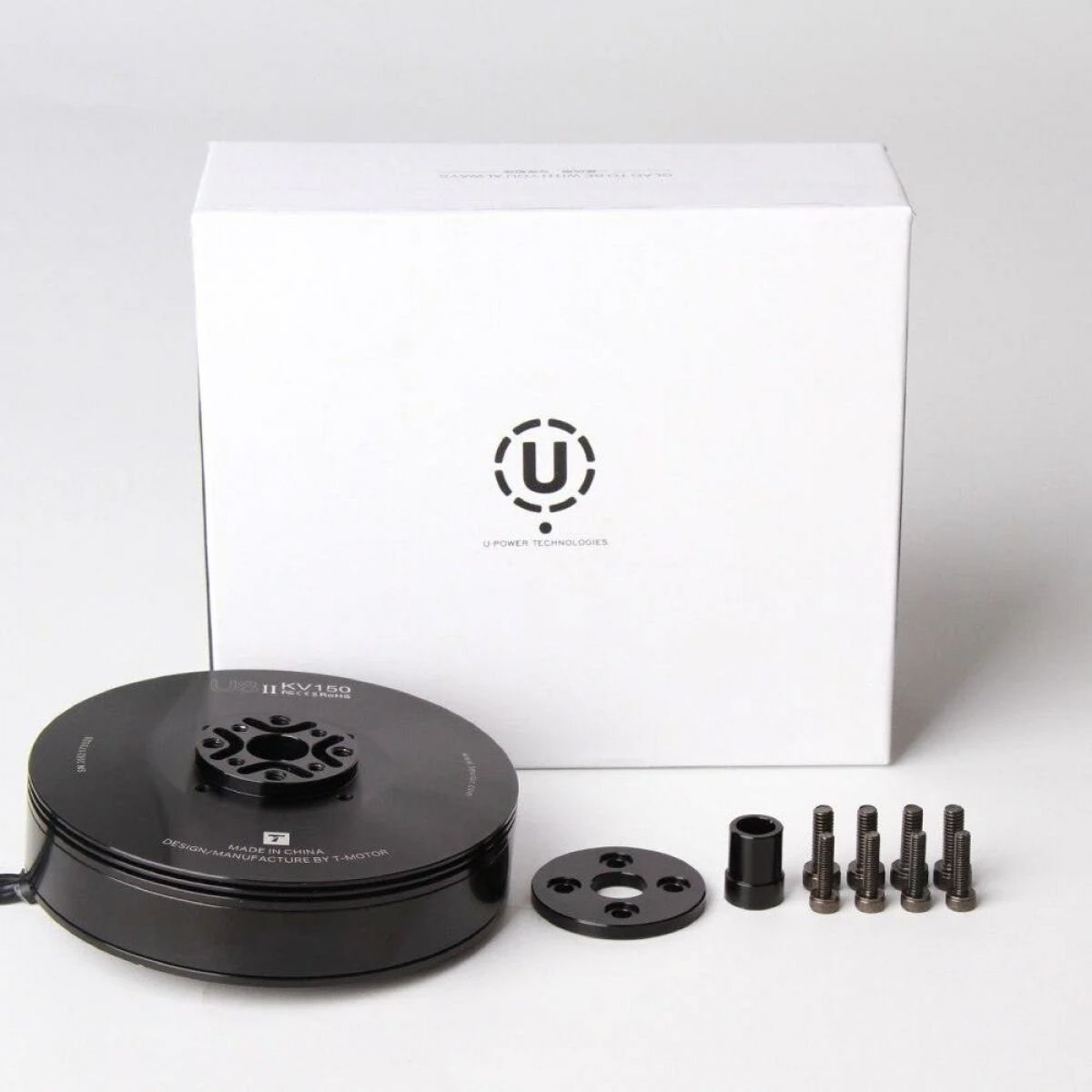 Бесколлекторный мотор T-motor U8 II KV150/85/100/190, 7кг тяги для БПЛА, квадрокоптеров, гексакоптеров Бесколлекторный мотор T-motor U8 II KV150/85/100/190, 7кг тяги для БПЛА, квадрокоптеров, гексакоптеров