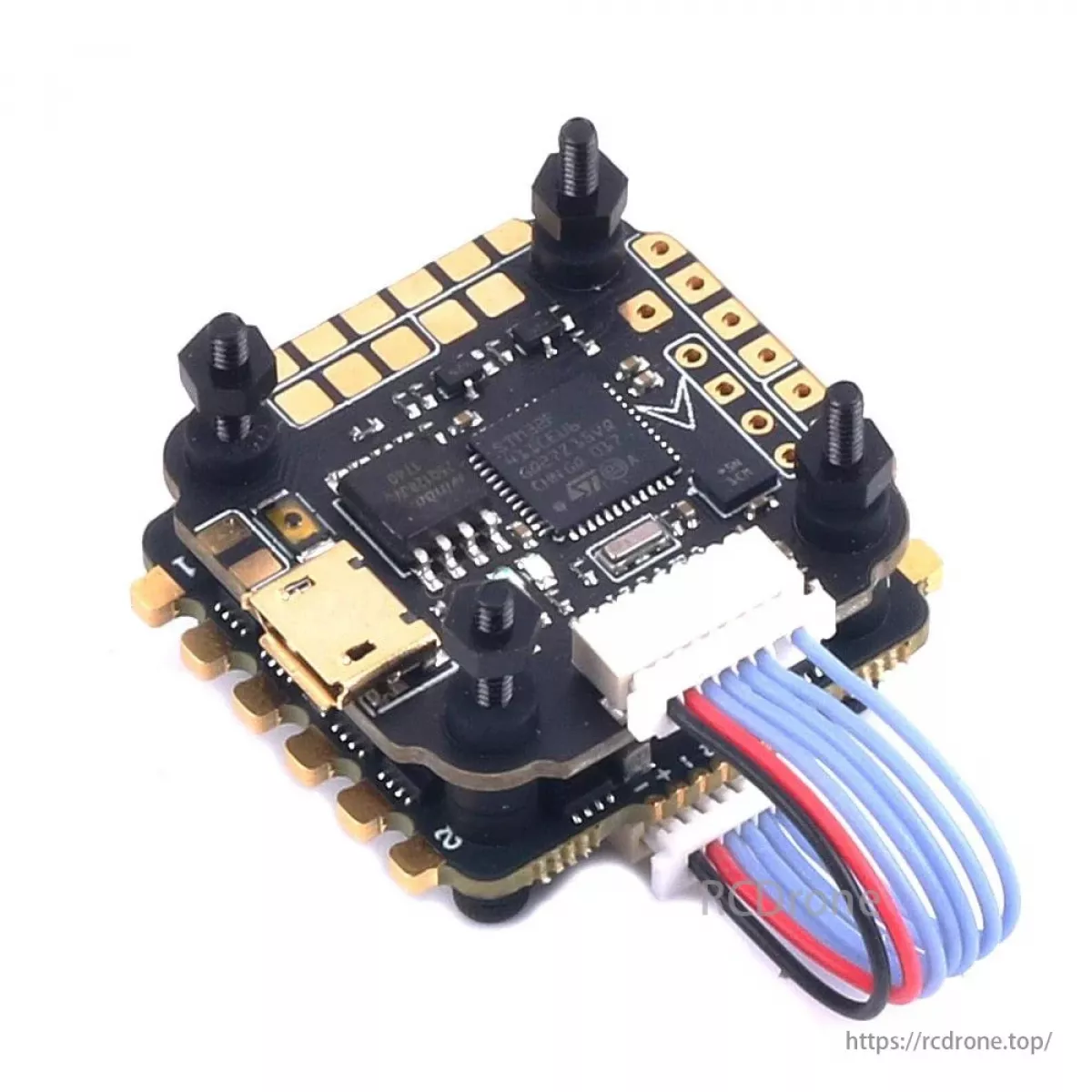 Skystars F411 Mini HD полетный контроллер + KO40 40A 3–6S ESC стек 20x20 мм для FPV дронов Betaflight Skystars F411 Mini HD полетный контроллер + KO40 40A 3–6S ESC стек 20x20 мм для FPV дронов Betaflight