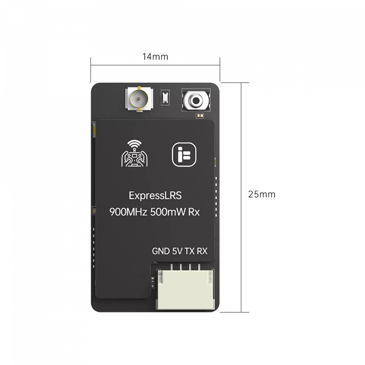 iFlight ELRS 500mW приёмник – ExpressLRS 900МГц/2.4ГГц 500mW RX для FPV дронов iFlight ELRS 500mW приёмник – ExpressLRS 900МГц/2.4ГГц 500mW RX для FPV дронов
