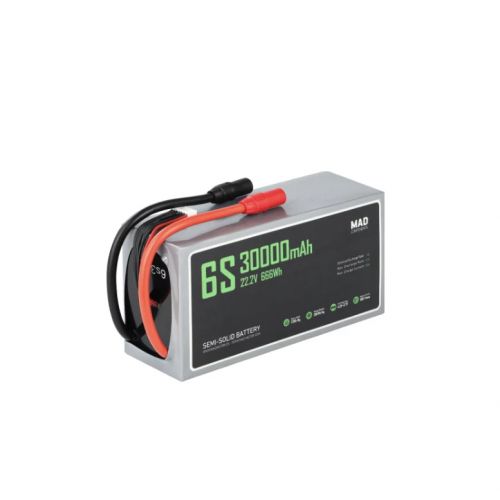 Аккумулятор для дрона MAD 6S 30Ah с твердотельной литий-ионной технологией