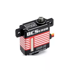 OCServo OCS-D3509 — Серво 8.4В, 32кг·см, 0.09c/60°, coreless, стальной редуктор, CNC корпус, Wing