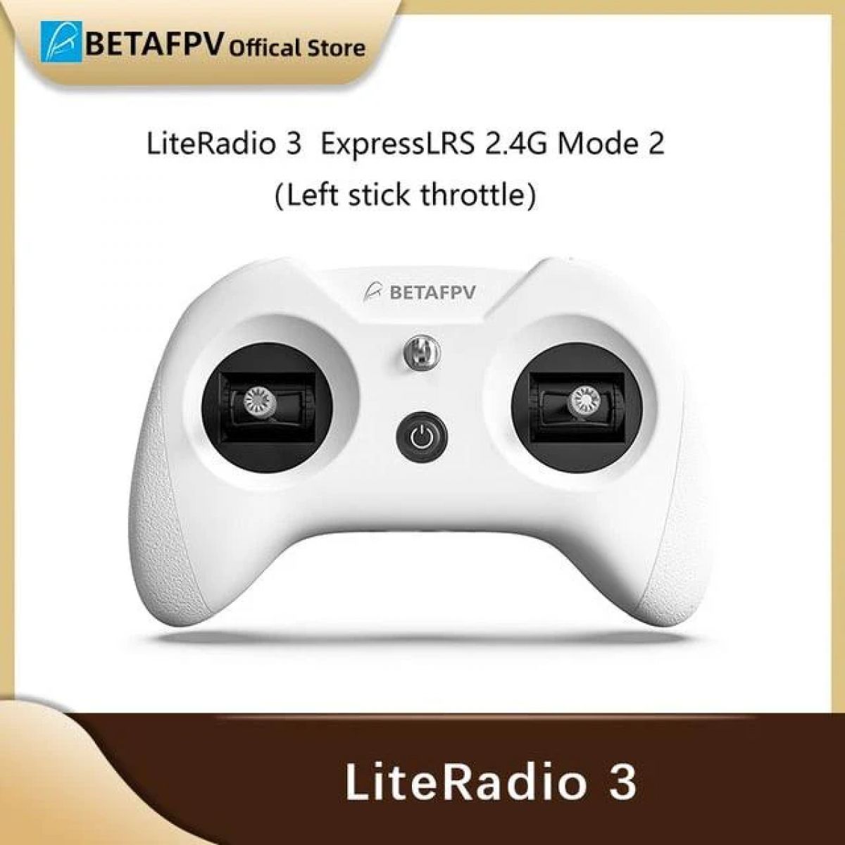 Пульт BETAFPV LiteRadio 3/2 SE ExpressLRS 8 каналов 2.4G для гоночных FPV-дронов Cetus PRO Пульт BETAFPV LiteRadio 3/2 SE ExpressLRS 8 каналов 2.4G для гоночных FPV-дронов Cetus PRO