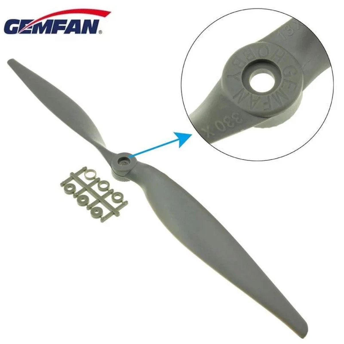 Пропеллеры Gemfan APC из нейлона и стекловолокна 5050–1260 для электромоделей самолетов RC Пропеллеры Gemfan APC из нейлона и стекловолокна 5050–1260 для электромоделей самолетов RC