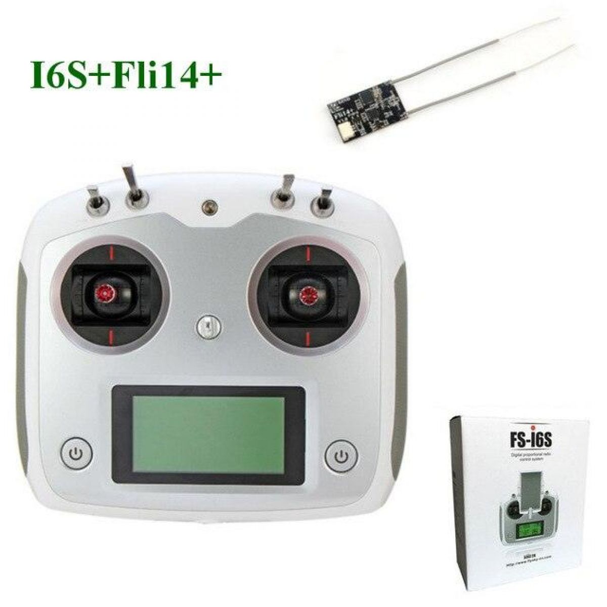 Передатчик FS-i6S Flysky 10CH 2.4G с приёмником FS-iA6B/FS-IA10B для квадрокоптеров и FPV Racing Передатчик FS-i6S Flysky 10CH 2.4G с приёмником FS-iA6B/FS-IA10B для квадрокоптеров и FPV Racing