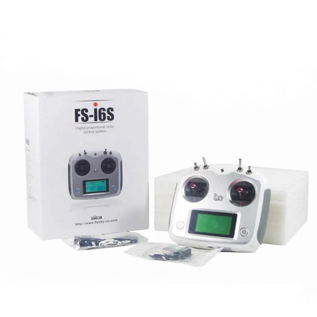 Передатчик FS-i6S Flysky 10CH 2.4G с приёмником FS-iA6B/FS-IA10B для квадрокоптеров и FPV Racing Передатчик FS-i6S Flysky 10CH 2.4G с приёмником FS-iA6B/FS-IA10B для квадрокоптеров и FPV Racing