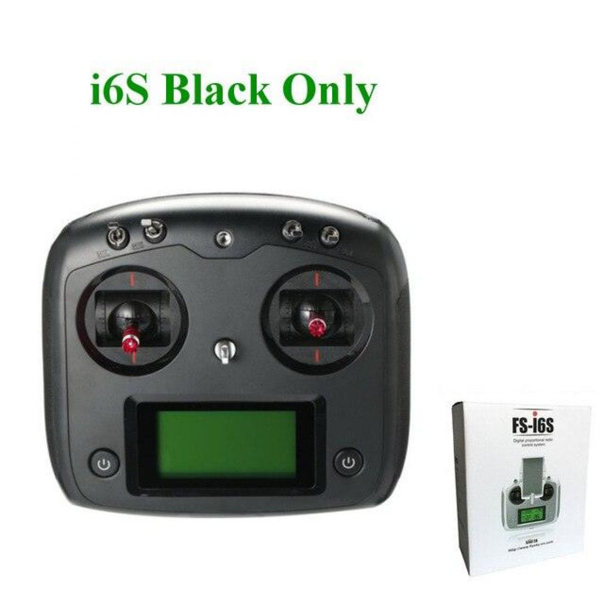 Передатчик FS-i6S Flysky 10CH 2.4G с приёмником FS-iA6B/FS-IA10B для квадрокоптеров и FPV Racing Передатчик FS-i6S Flysky 10CH 2.4G с приёмником FS-iA6B/FS-IA10B для квадрокоптеров и FPV Racing
