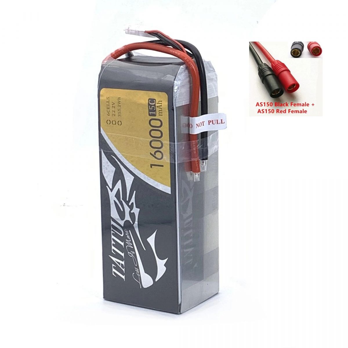Аккумулятор TATTU 16000mAh 22.2V 6S LiPO 25C для FPV дрона, гексакоптера, октокоптера, агродрона Аккумулятор TATTU 16000mAh 22.2V 6S LiPO 25C для FPV дрона, гексакоптера, октокоптера, агродрона