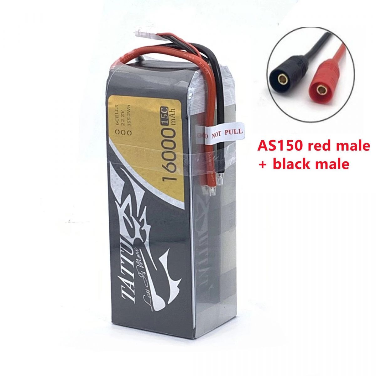 Аккумулятор TATTU 16000mAh 22.2V 6S LiPO 25C для FPV дрона, гексакоптера, октокоптера, агродрона Аккумулятор TATTU 16000mAh 22.2V 6S LiPO 25C для FPV дрона, гексакоптера, октокоптера, агродрона