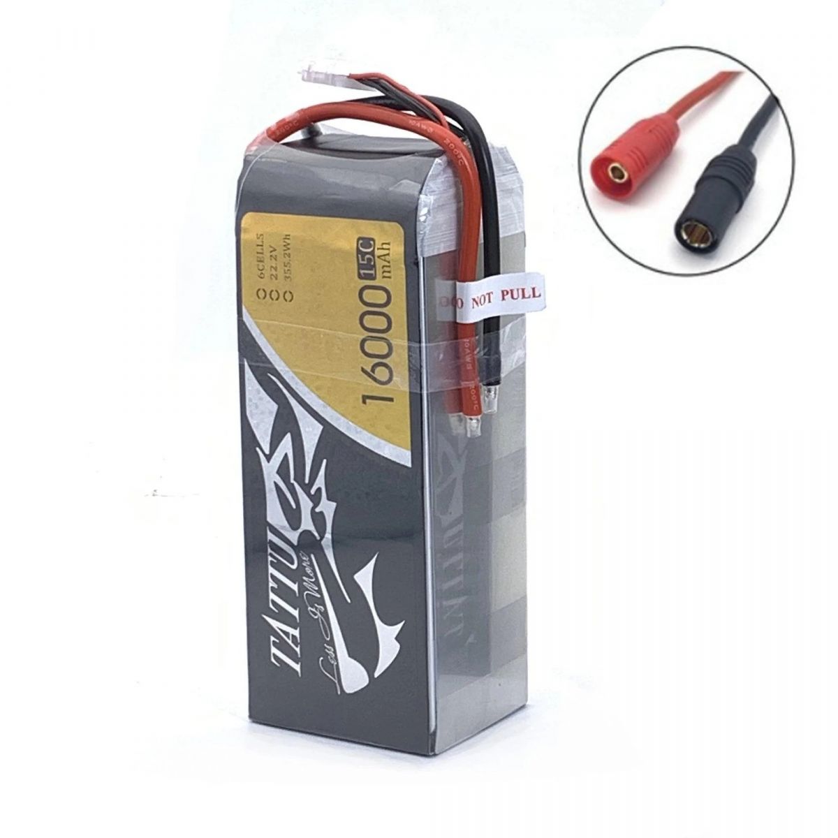 Аккумулятор TATTU 16000mAh 22.2V 6S LiPO 25C для FPV дрона, гексакоптера, октокоптера, агродрона Аккумулятор TATTU 16000mAh 22.2V 6S LiPO 25C для FPV дрона, гексакоптера, октокоптера, агродрона