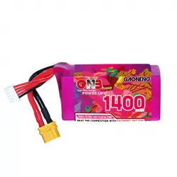 Аккумулятор Lipo GNB 4S 14.8V 1400mAh 160C/320C с разъемом XT60 для дронов