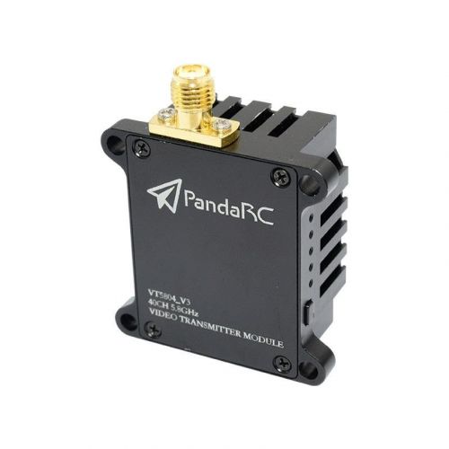 Передатчик PandaRC VT5804 V3 VTX 5.8G до 20 км, 25-1000 мВт, для FPV дронов и аэрофотосъемки